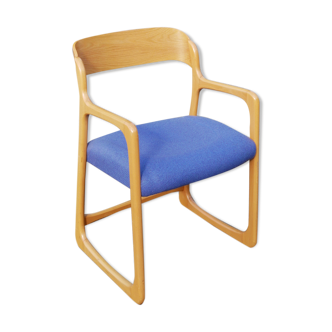 Fauteuil traineau Baumann années 60