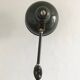 1950s English green workshop lamp