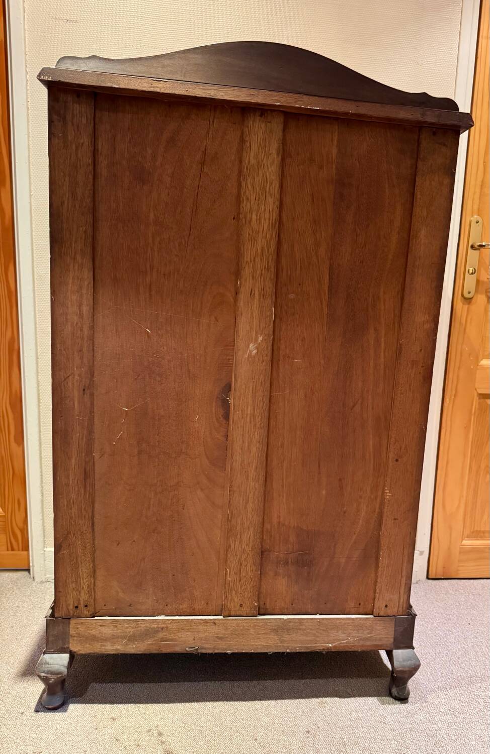 Superb tall solid wood chest of drawers – Art Deco style, circa 1900