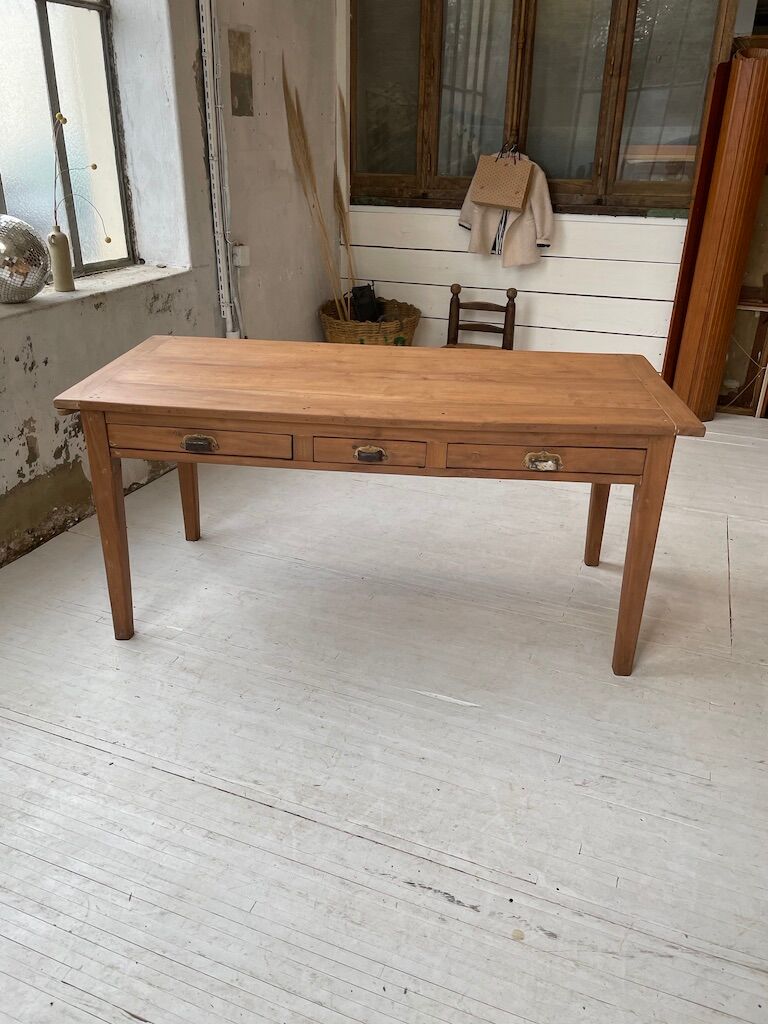 Cherry farm table - oak 2m60