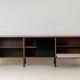 Teak enfilade Minvielle ARP Guariche, Motte, Mortier 1960
