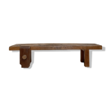 Primitive solid wood coffee table.