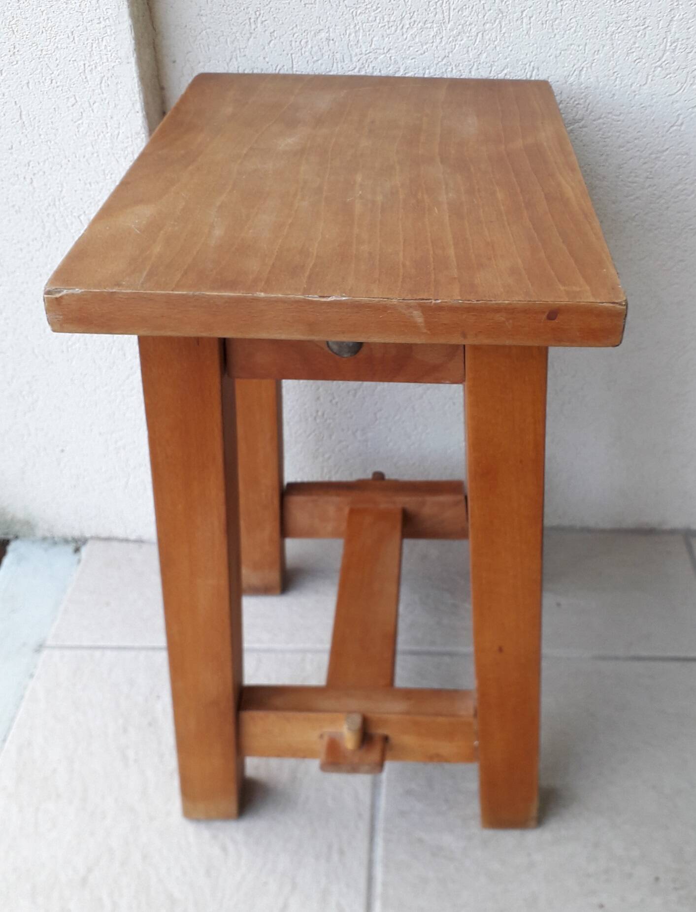 Wooden stool