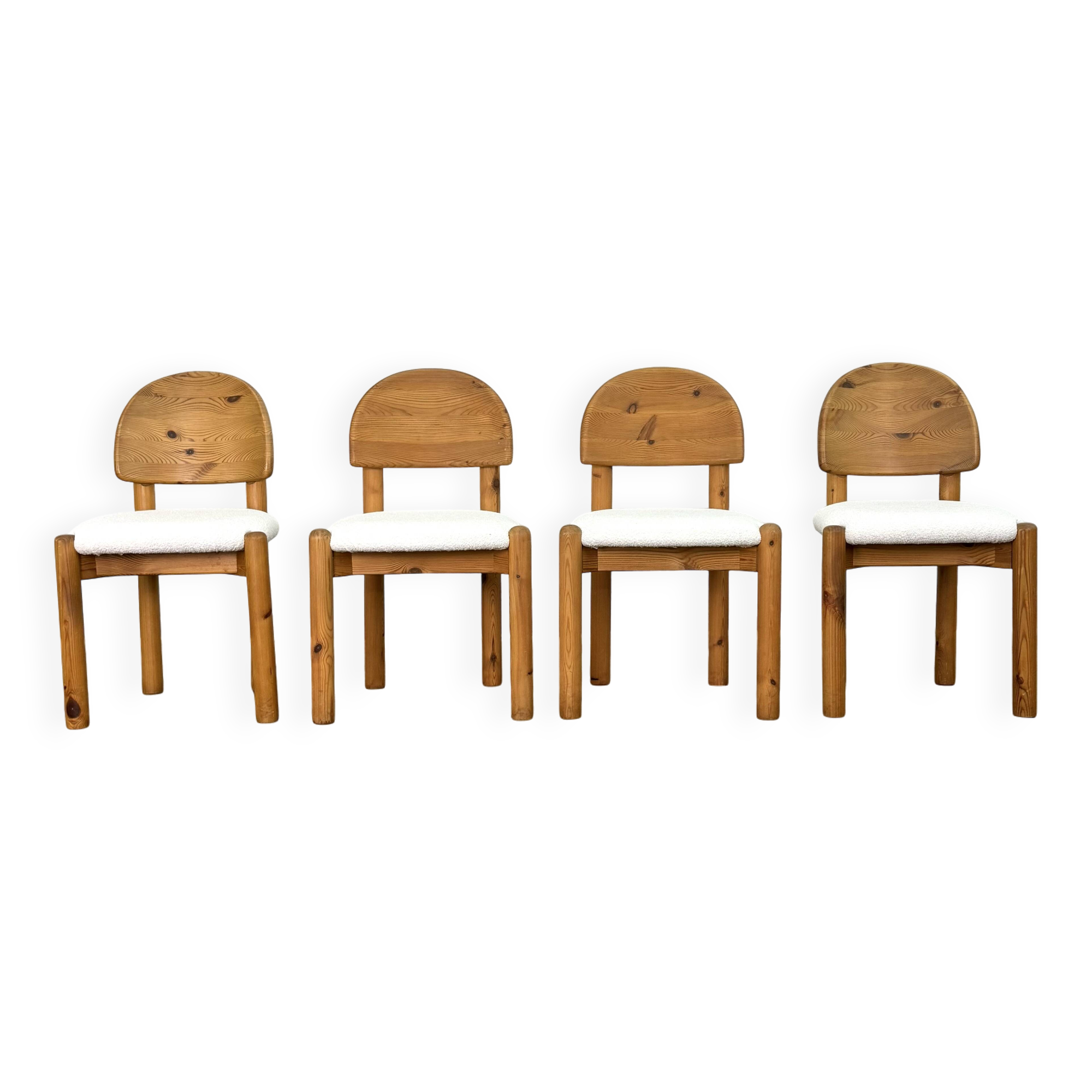 Ensemble de quatre chaises de salle à manger Rainer Daumiller par Hirtshals Savaerk