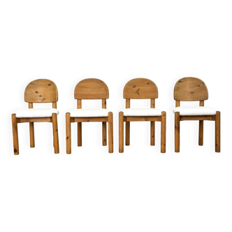 Set of four Rainer Daumiller dining chairs by Hirtshals Savaerk
