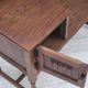1960s, Danish bench, dark solid oak wood, plywood.