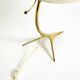 Large mid-century modern brass crow's foot table lamp by Kalmar Austria