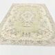 7x10 Cream Brown Oriental Vintage Area Rug, 203x308Cm SK 23587