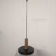 Square glass pendant by Limburg, Germany, around 1970.