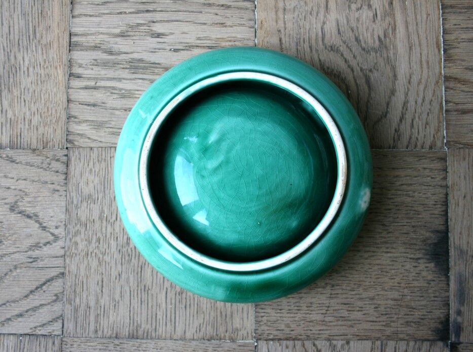 Green ashtray Compagnie Générale Transatlantique
