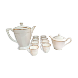 Service à café porcelaine Art déco