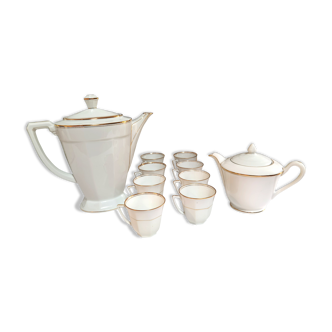 Art Deco porcelain coffee service