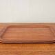 Teak trays by Langva, mid-century modern, 1960s, set of 3.