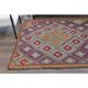 Vintage Turkish Oushak Handmade Wool Cotton Purple Area Rug 165x244