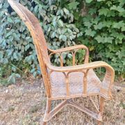 Art Deco Riviera rattan armchair