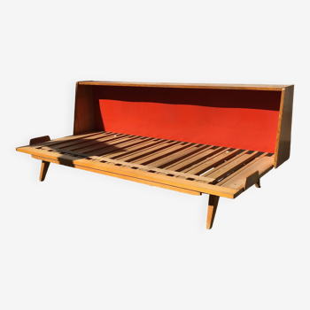 Canapé-lit vintage tatra nabytok lounge daybed mid century 60s