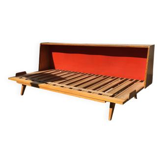 Canapé-lit vintage tatra nabytok lounge daybed mid century 60s