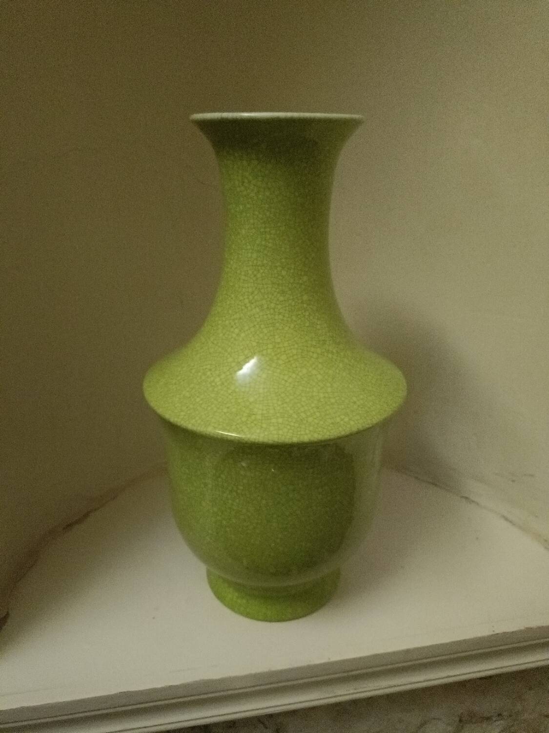 Baluster vase in Chinese porcelain