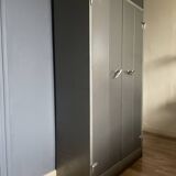 Vintage metal wardrobe