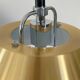 Lampe suspension lustre monte et baisse, design jo hammerborg pour fog et mørup, danemark vers  1960