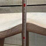 Vintage Scandinavian design tripod high stool