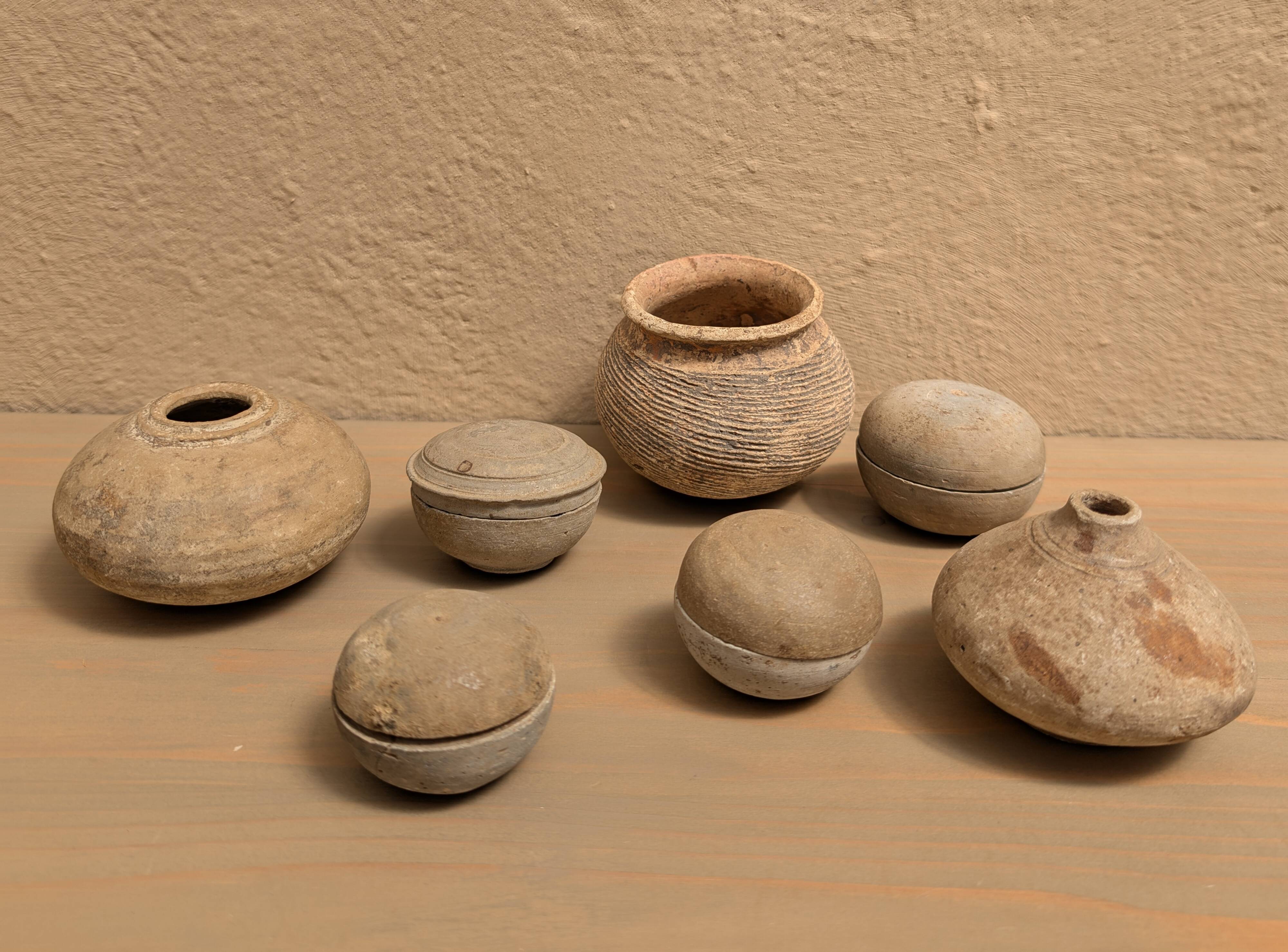 Ancient pottery Thailand