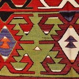 5x11 Colorful Vintage Kilim Rug, Modern Kilim Rug, 158x335Cm,Rare Style Rug