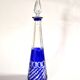 SAINT-LOUIS Metra Carafe in double-layered cobalt blue crystal – liqueur H31.5cm