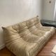 Canapé banquette 3 places Togo de Michel Ducaroy édition Ligne Roset vintage
