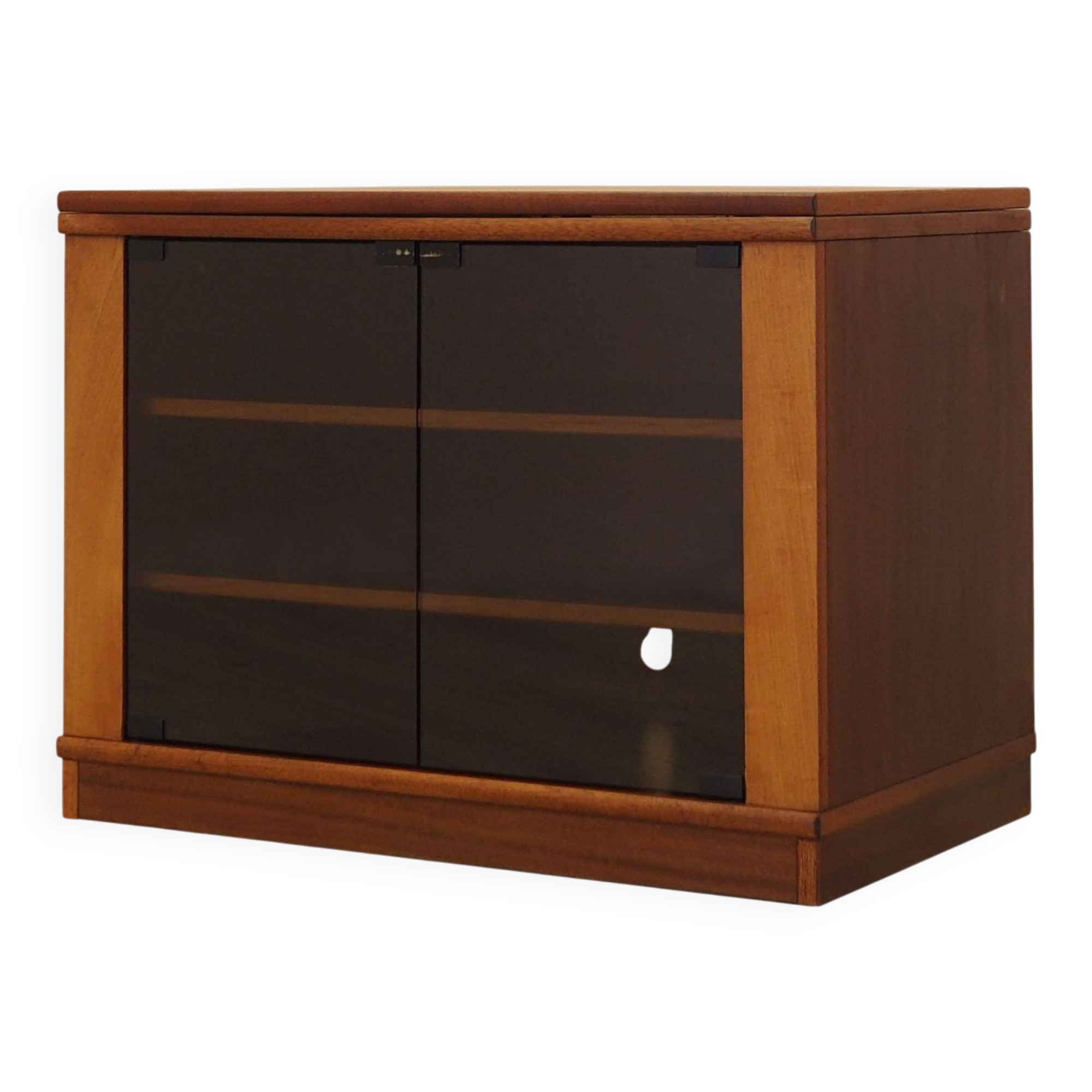 TV cabinet on wheels, Danish design, 1980s, made in Denmark