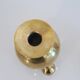 Pair of Scandinavian brass candlesticks 1970