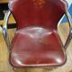 Chaise cantilever vintage cuir & chrome – design 60s/70s