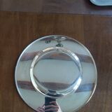 Silver metal tray
