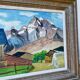 Tableau paysage montagne