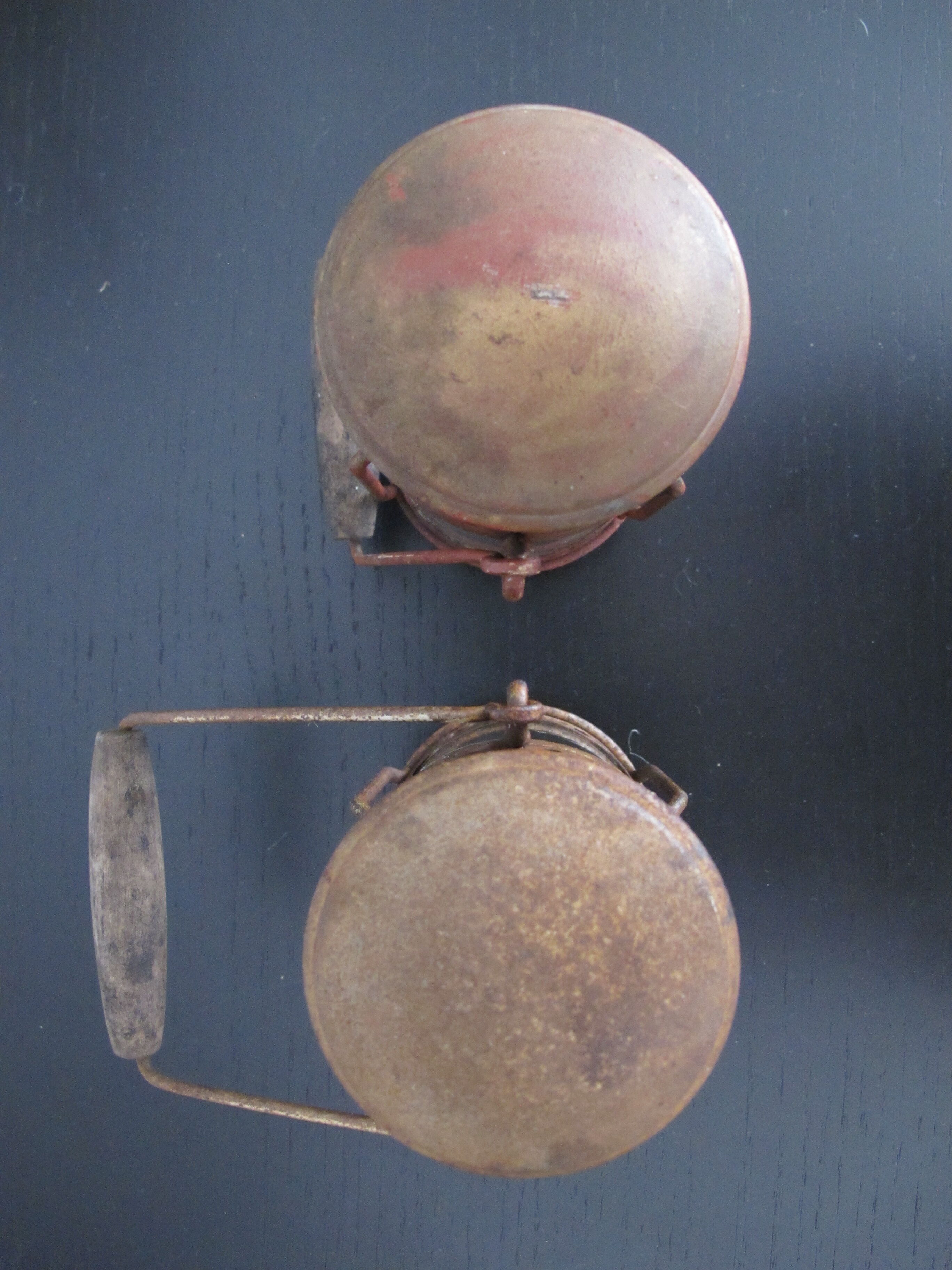 Set of two industrial lanterns