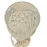 6 Bohemian Crystal Champagne Flutes