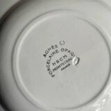 5 vintage HBCM Montereau deep plates