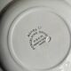 5 vintage HBCM Montereau deep plates