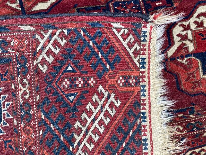 Ancient carpet Bukhara tekke 234x310