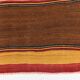 5x7 Traditional Oriental Carpet, Grey & Red Wool Kilim Rug, 135x219