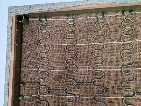 Scandinavian teak bed 90s