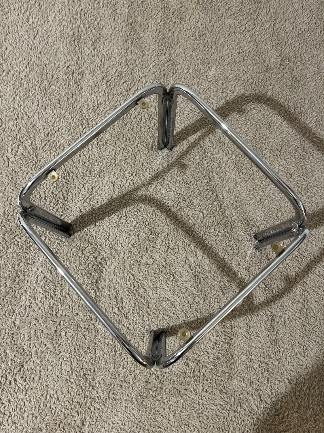 Small table or end of sofa Space age