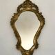 Miroir doré vintage