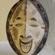 Antique wooden mask African Igbo art from Nigeria