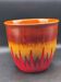 Vintage hand decorated La Céramique de Paris plant pot