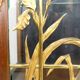 Art Nouveau display case, bronzes and carved wood on a floral theme, circa 1900