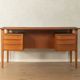 Mid-century desk in teak by Peter Løvig Nielsen (1960s)
