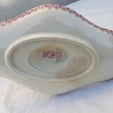 Iron clay sauceboat