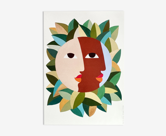 Affiche "nous" feuille