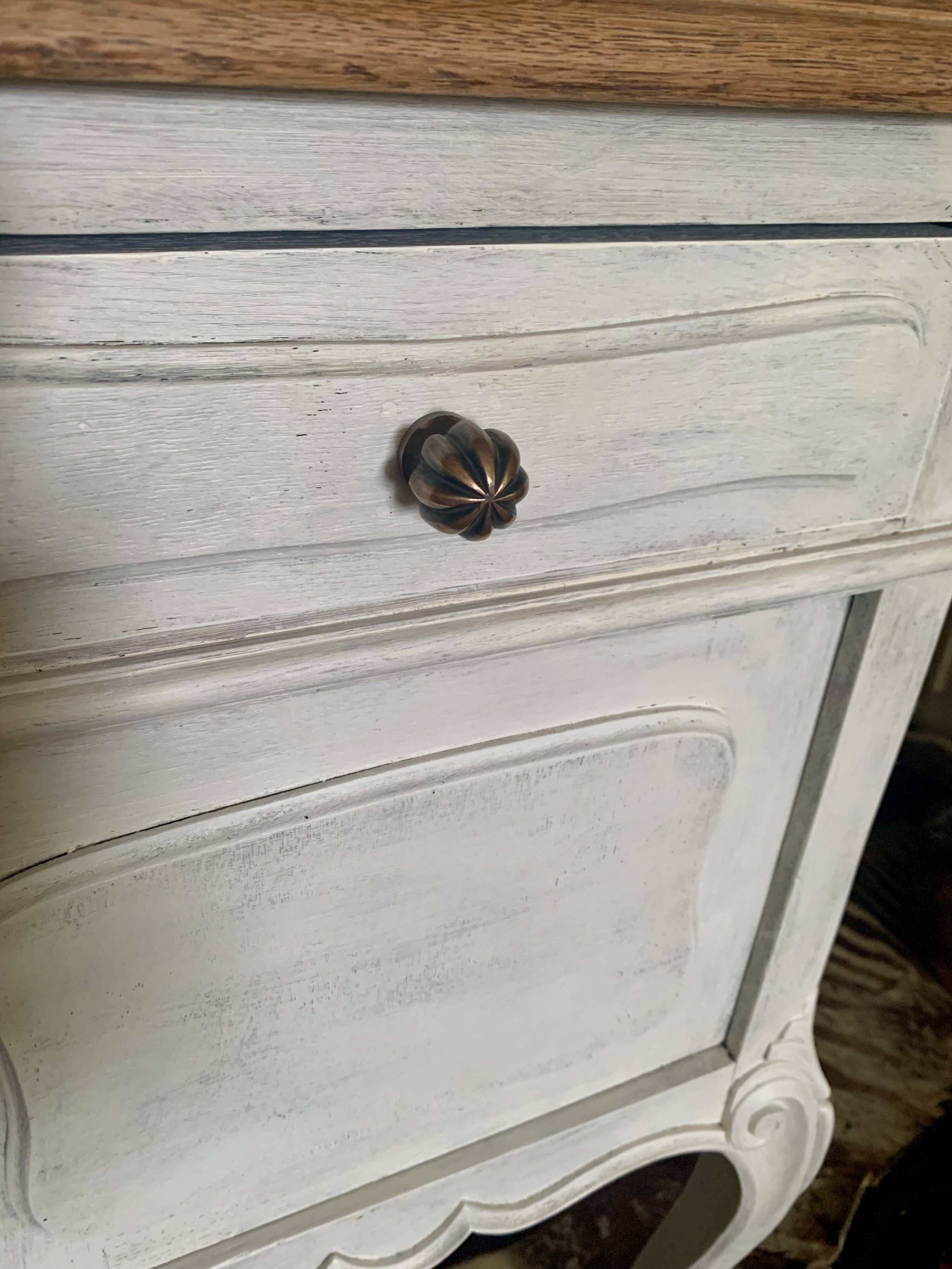 Large bedside table or small entryway unit